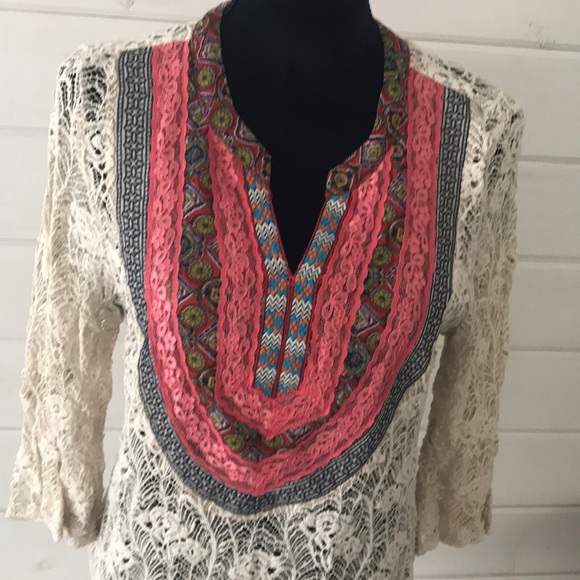 Lace top by BKE - Picture 3 of 4